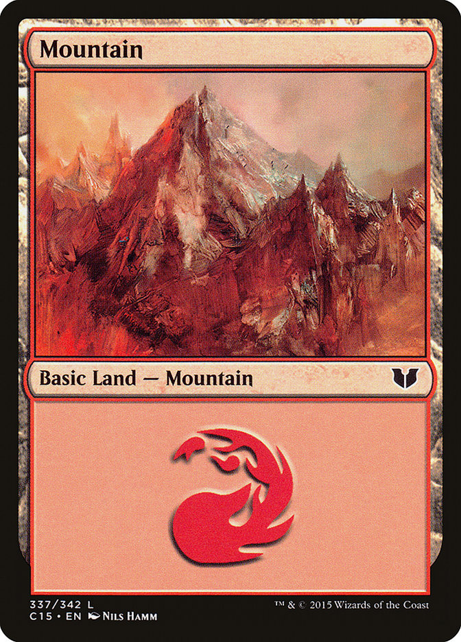 Mountain (337) - Commander 2015 (C15)