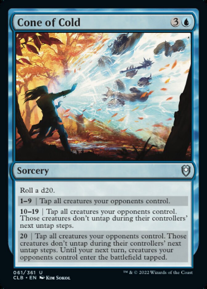 Cone of Cold - Commander Legends: Battle for Baldur's Gate (CLB)