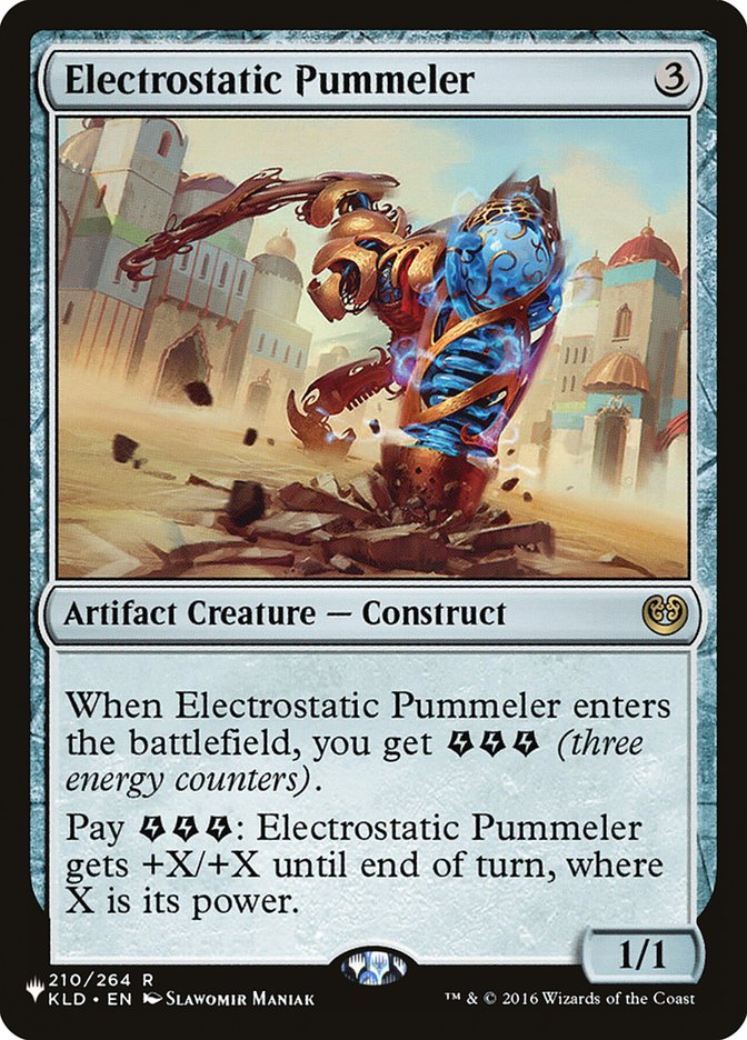 Electrostatic Pummeler - The List (PLIST)