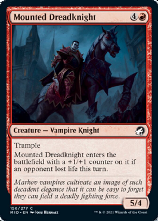 Mounted Dreadknight - Innistrad: Midnight Hunt (MID)