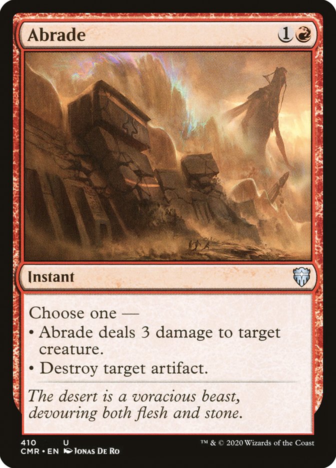 Abrade - Commander Legends (CMR)