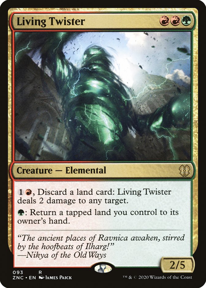 Living Twister - Zendikar Rising Commander (ZNC)