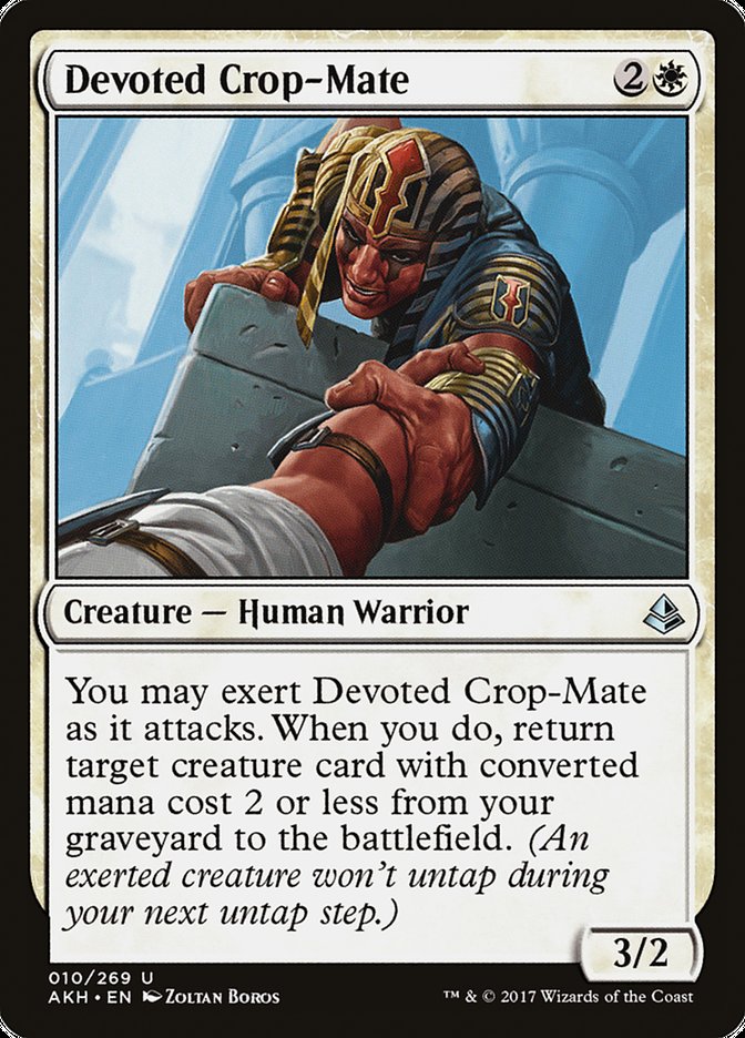 Devoted Crop-Mate - Amonkhet (AKH)
