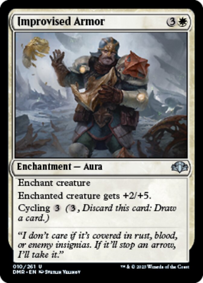 Improvised Armor - Dominaria Remastered (DMR)