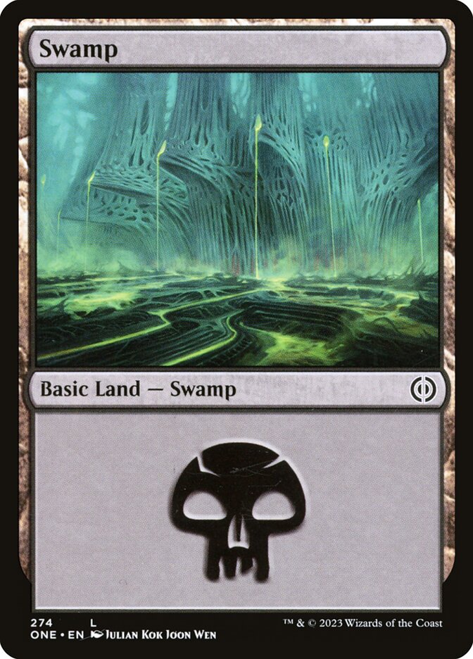 Swamp (274) - Phyrexia: All Will Be One (ONE)