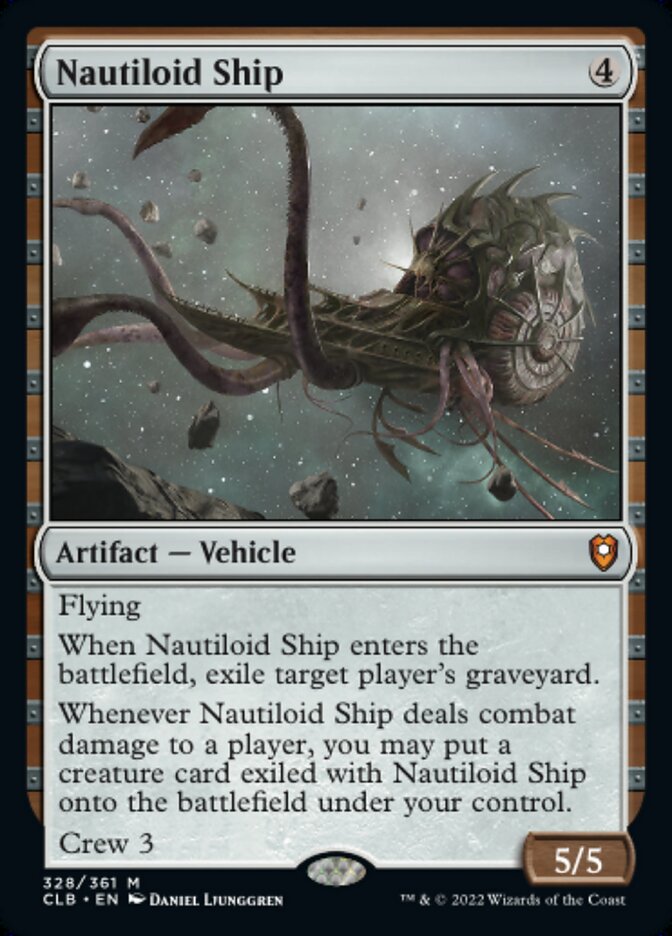 Nautiloid Ship - Commander Legends: Battle for Baldur's Gate (CLB)