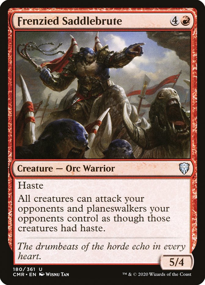 Frenzied Saddlebrute - Commander Legends (CMR)