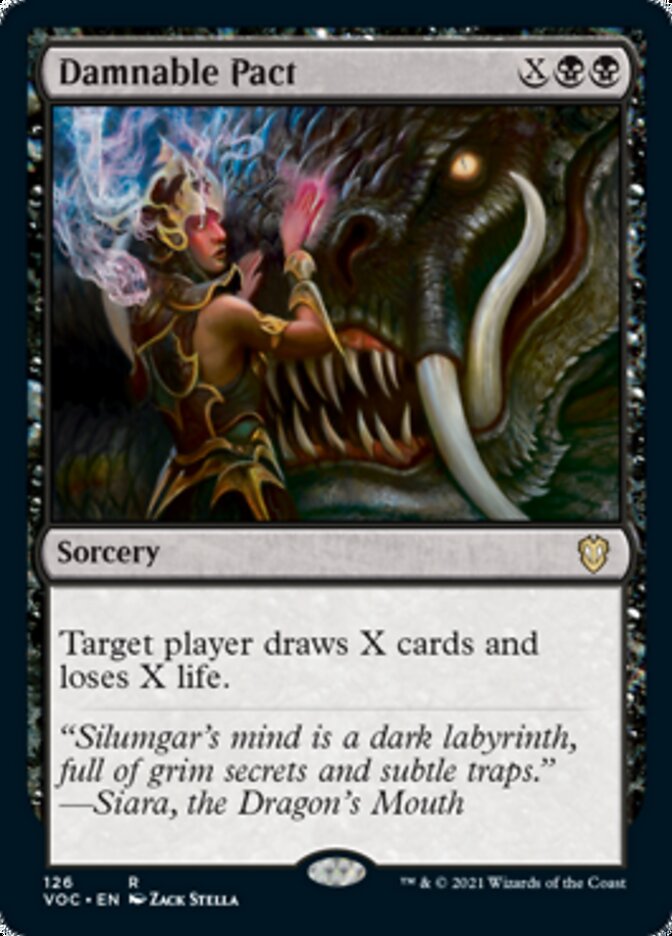Damnable Pact - Crimson Vow Commander (VOC)