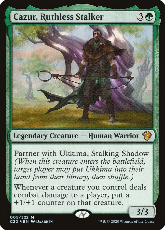 Cazur, Ruthless Stalker - Commander 2020 (C20)
