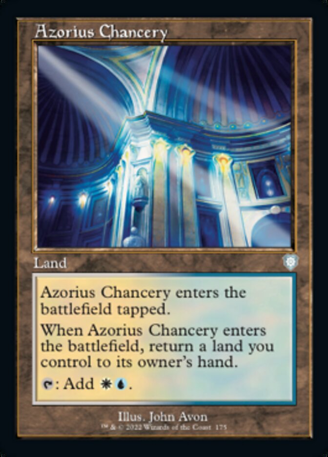 Azorius Chancery - The Brothers' War Commander (BRC)