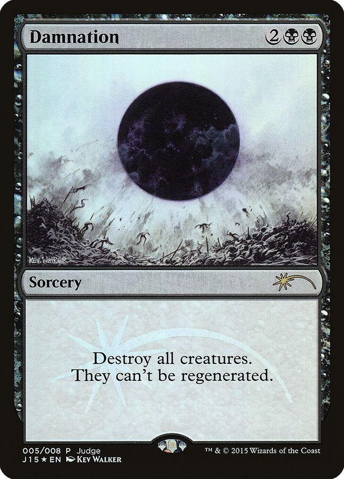 Damnation (5) - Judge Gift Cards 2015 (J15)