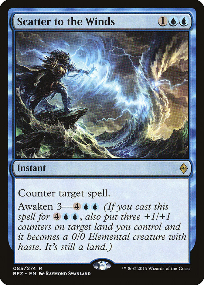 Scatter to the Winds - Battle for Zendikar (BFZ)