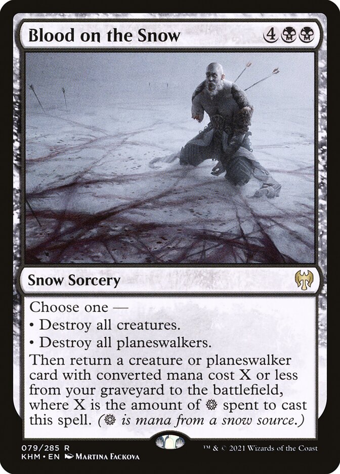 Blood on the Snow - Kaldheim (KHM)