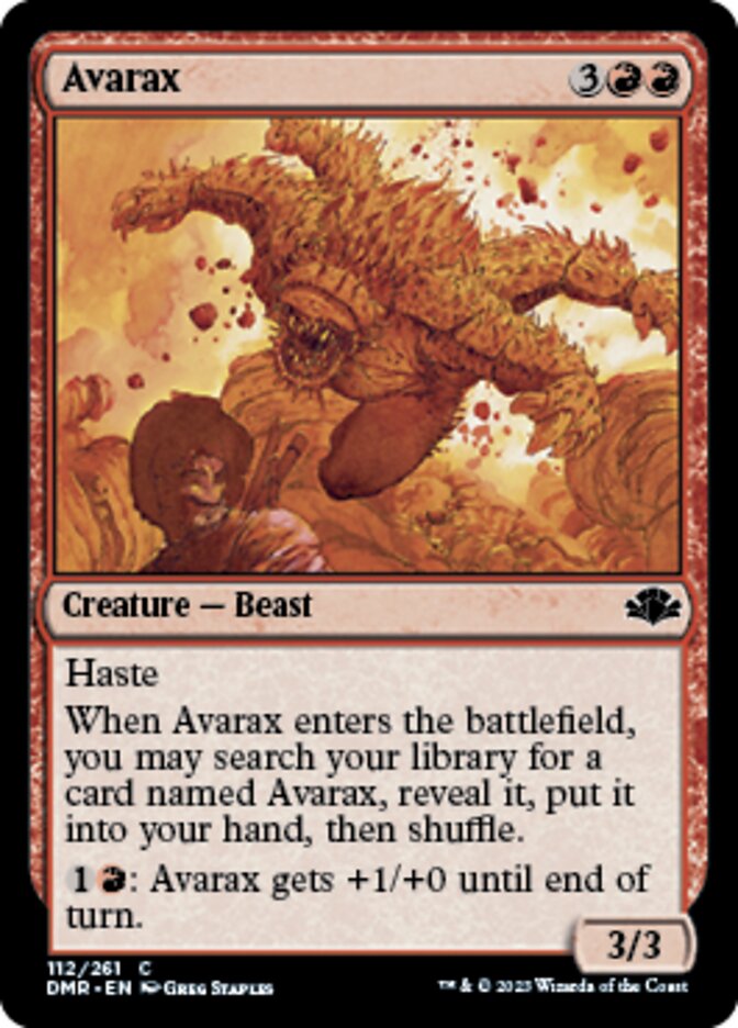 Avarax - Dominaria Remastered (DMR)