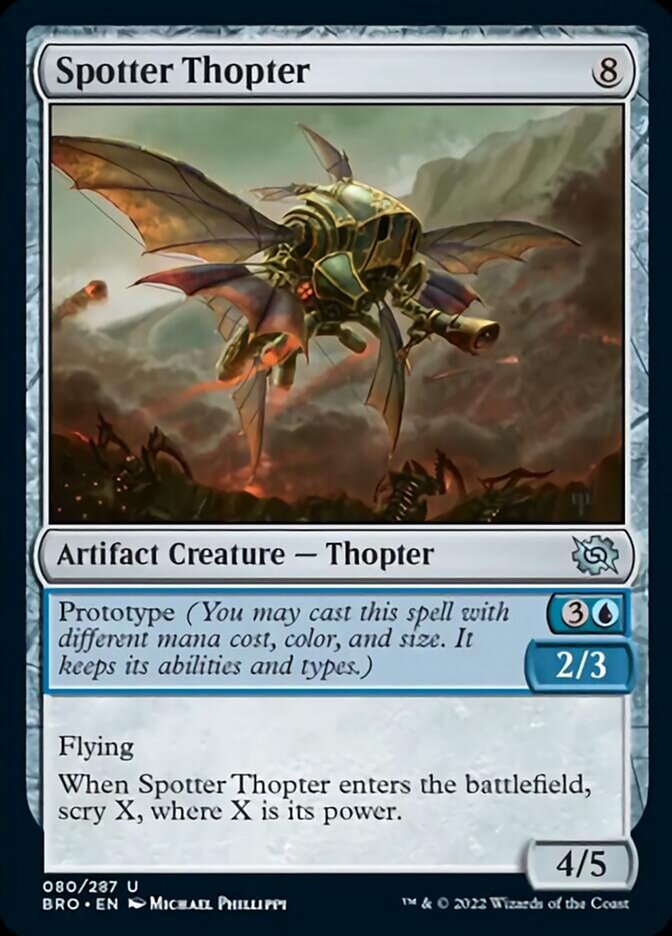 Spotter Thopter - The Brothers' War (BRO)