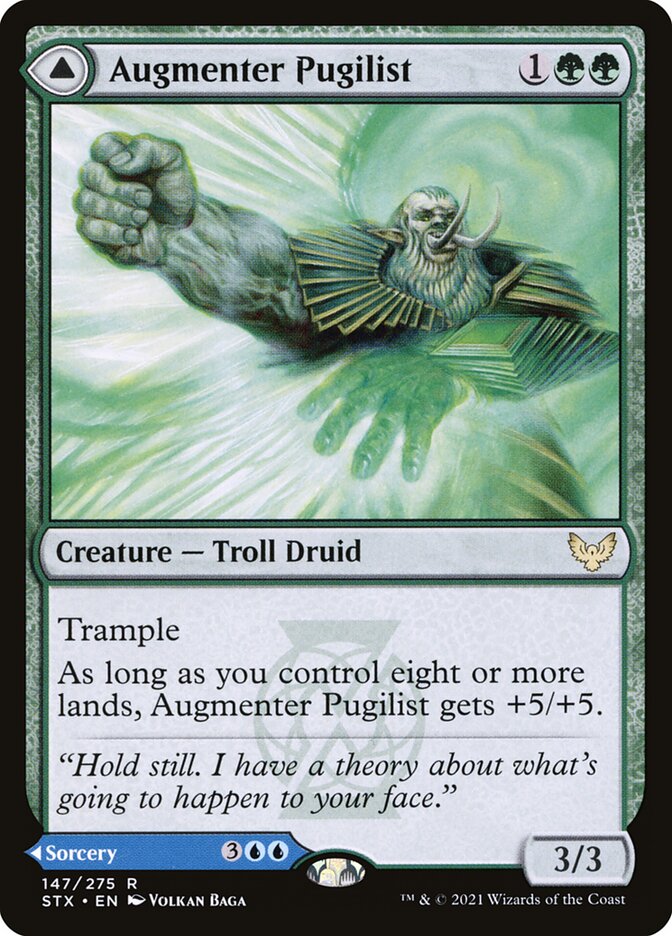 Augmenter Pugilist // Echoing Equation - Strixhaven: School of Mages (STX)