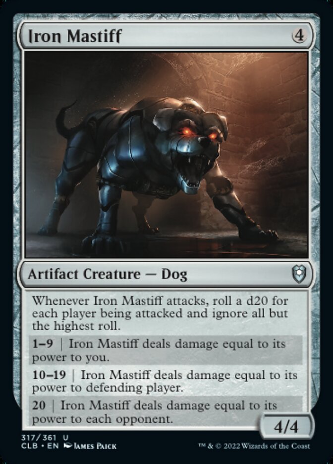 Iron Mastiff - Commander Legends: Battle for Baldur's Gate (CLB)