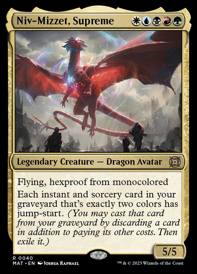 Niv-Mizzet, Supreme (40) - March of the Machine: The Aftermath (MAT)