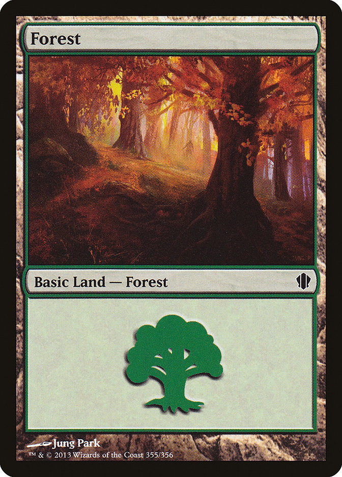 Forest (355) - Commander 2013 (C13)