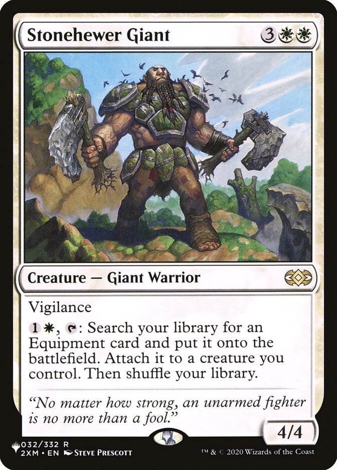 Stonehewer Giant - The List (PLIST)