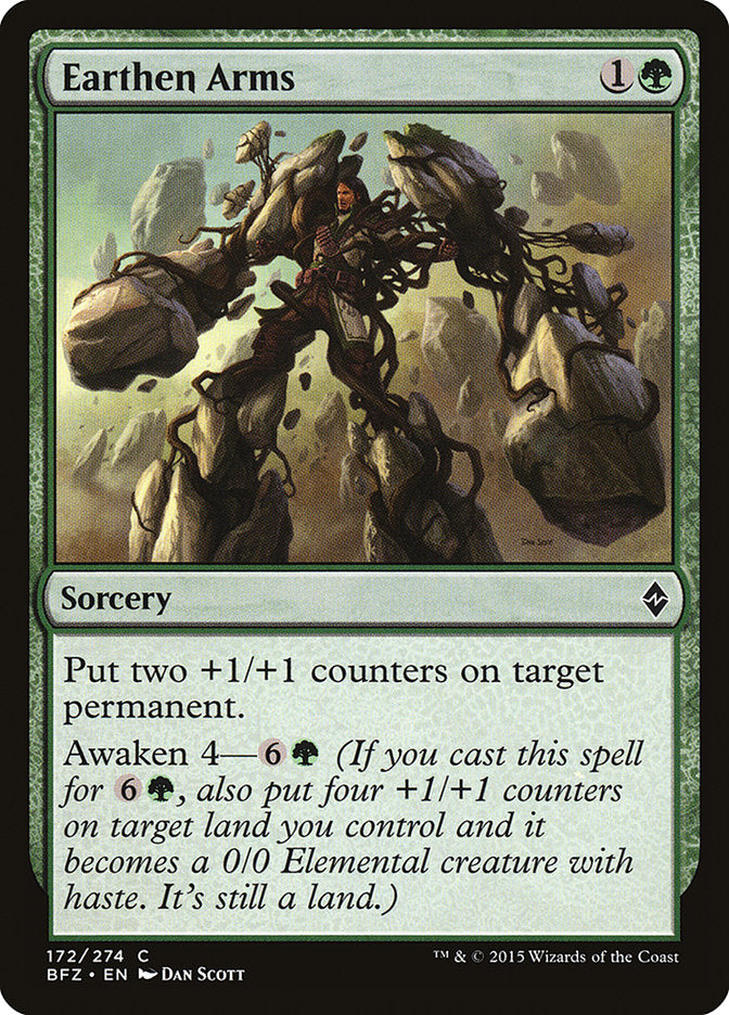 Earthen Arms - Battle for Zendikar (BFZ)