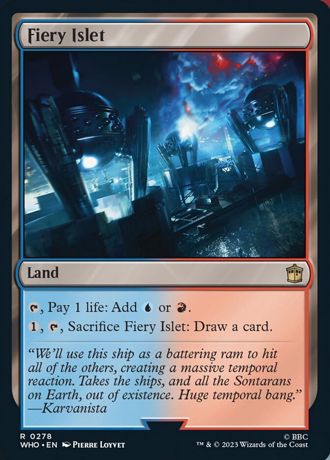 Fiery Islet - Doctor Who (WHO)