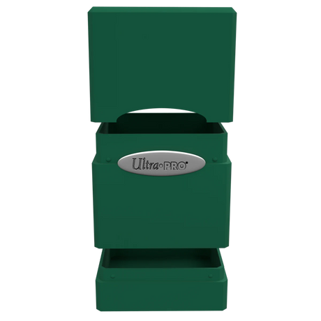 Classic Satin Tower Deck Box by Ultra Pro - Forest Green