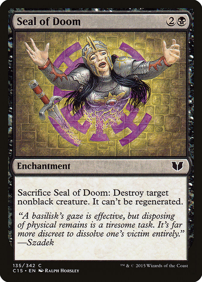 Seal of Doom - Commander 2015 (C15)