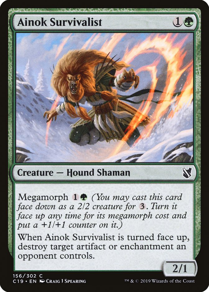 Ainok Survivalist - Commander 2019 (C19)