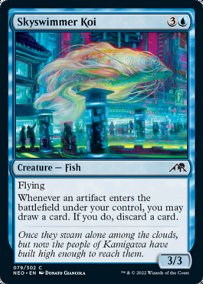 Skyswimmer Koi - Kamigawa: Neon Dynasty (NEO)