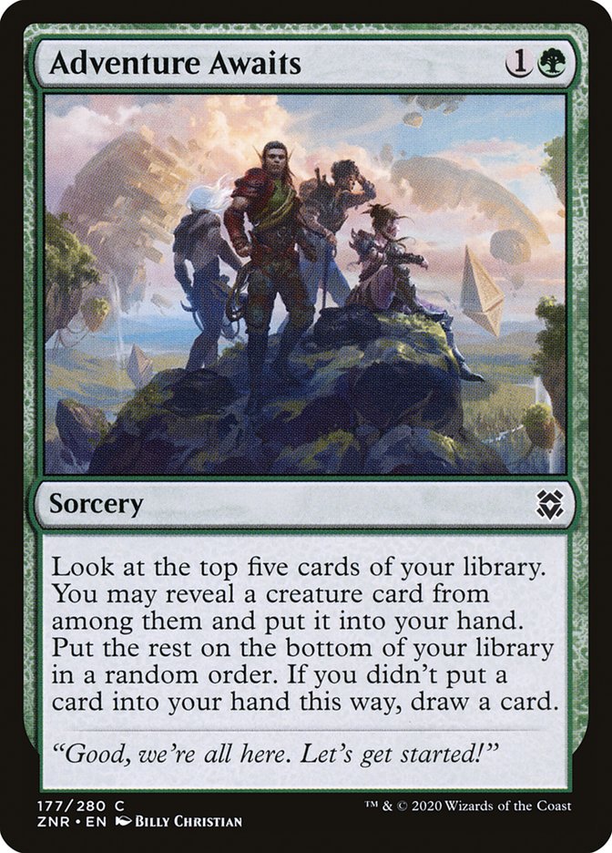 Adventure Awaits - Zendikar Rising (ZNR)