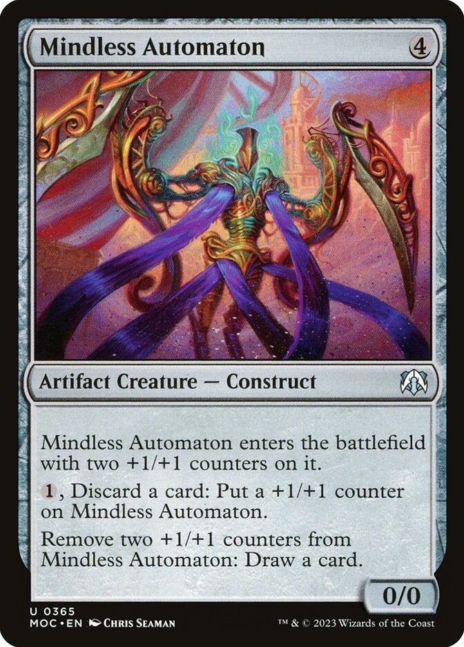 Mindless Automaton - March of the Machine Commander (MOC)