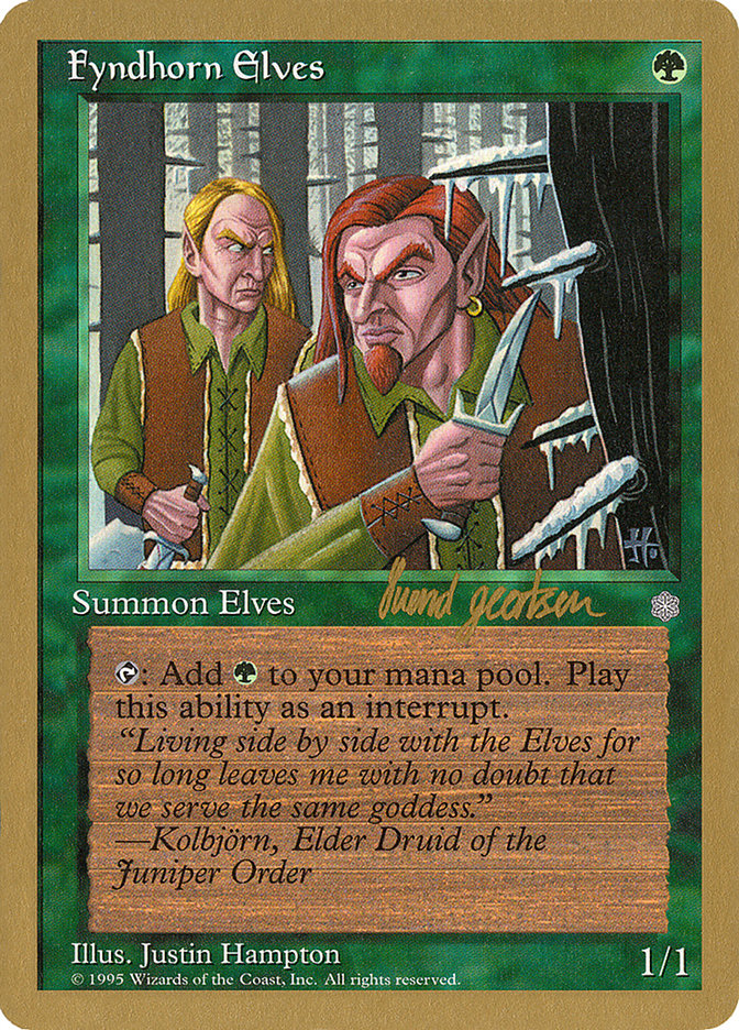 Fyndhorn Elves - World Championship Decks 1997 (WC97)