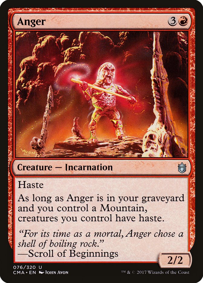 Anger - Commander Anthology (CMA)