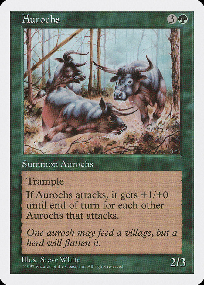 Aurochs - Fifth Edition (5ED)