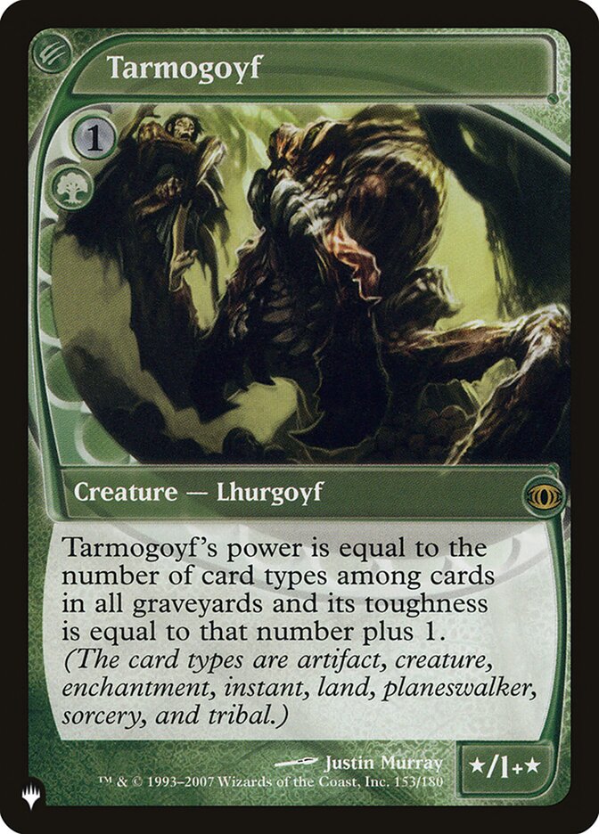 Tarmogoyf - The List (PLIST)