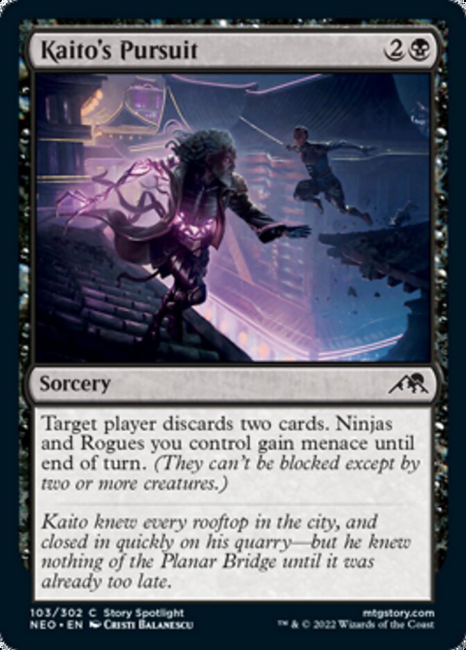 Kaito's Pursuit - Kamigawa: Neon Dynasty (NEO)
