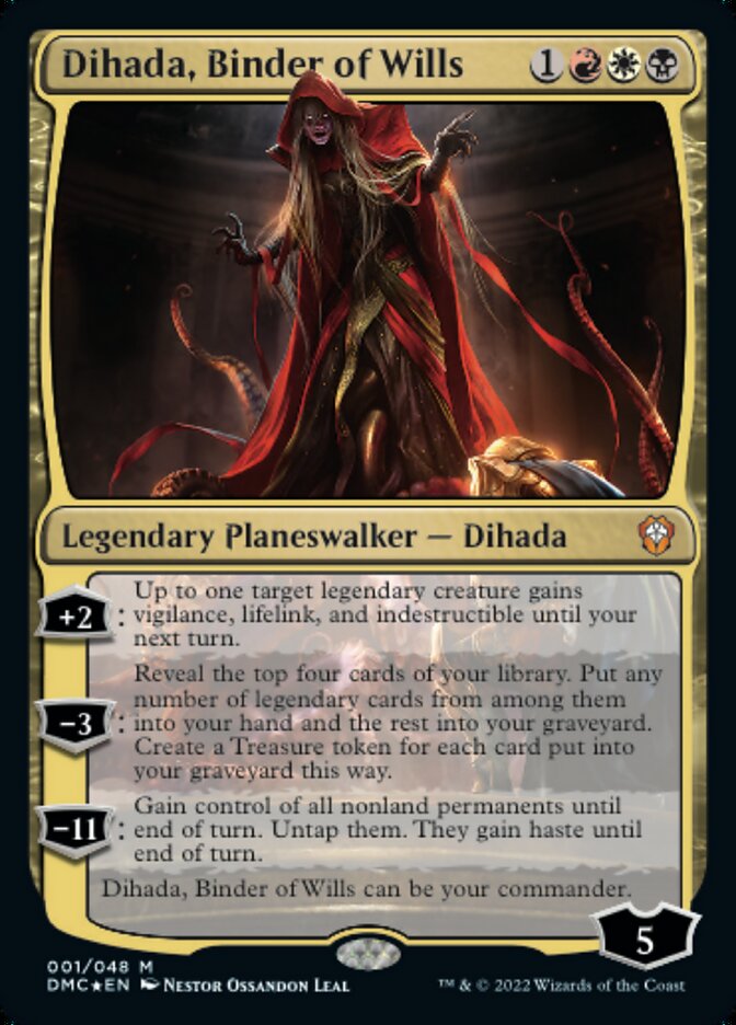 Dihada, Binder of Wills - Dominaria United Commander (DMC)