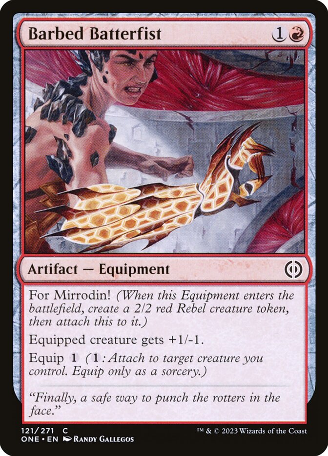 Barbed Batterfist - Phyrexia: All Will Be One (ONE)