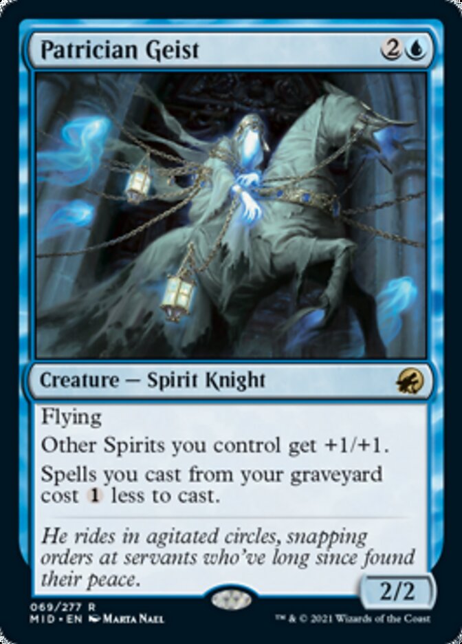 Patrician Geist - Innistrad: Midnight Hunt (MID)
