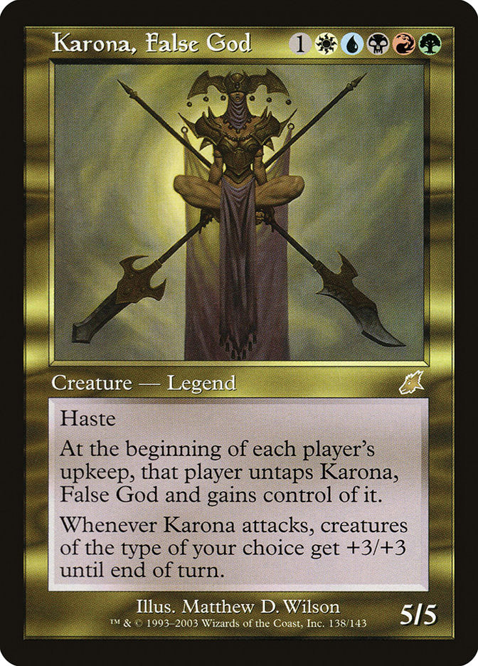 Karona, False God - Scourge (SCG)
