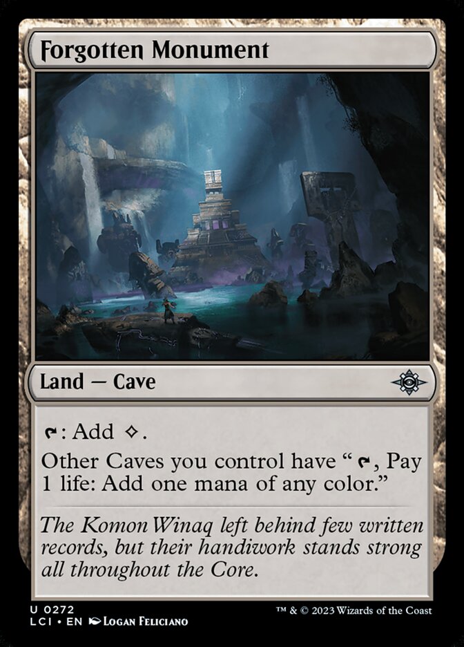 Forgotten Monument - The Lost Caverns of Ixalan (LCI)