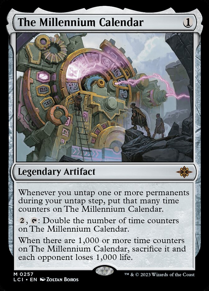 The Millennium Calendar - The Lost Caverns of Ixalan (LCI)