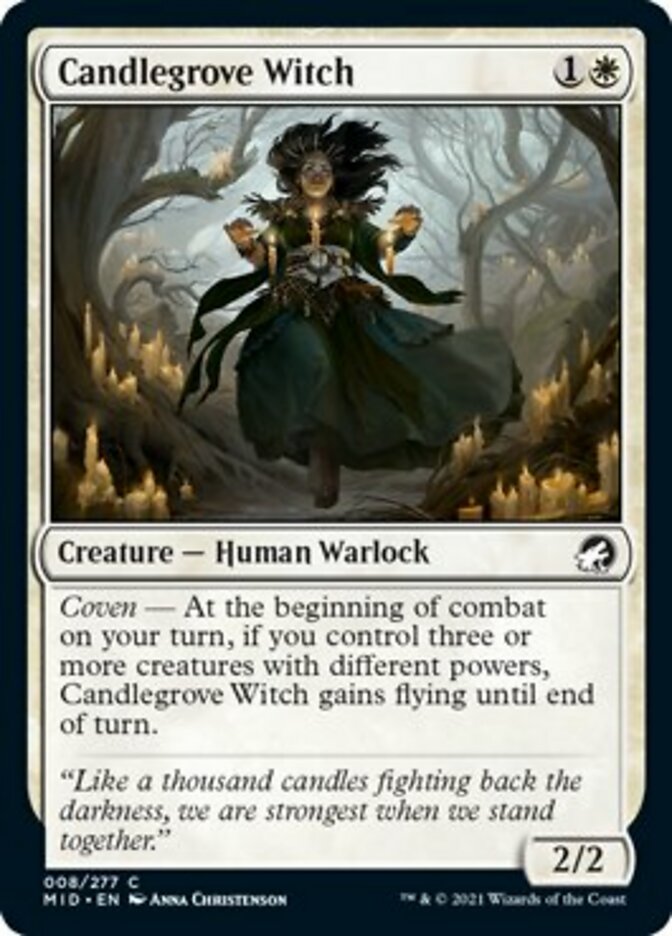 Candlegrove Witch - Innistrad: Midnight Hunt (MID)