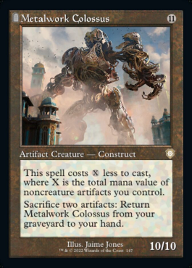 Metalwork Colossus - The Brothers' War Commander (BRC)