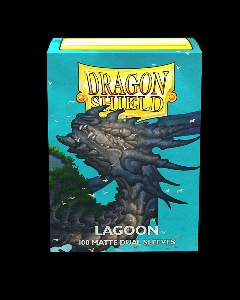 Dragon Shield Deck Protector Sleeves - Matte Dual Lagoon (100 Count)