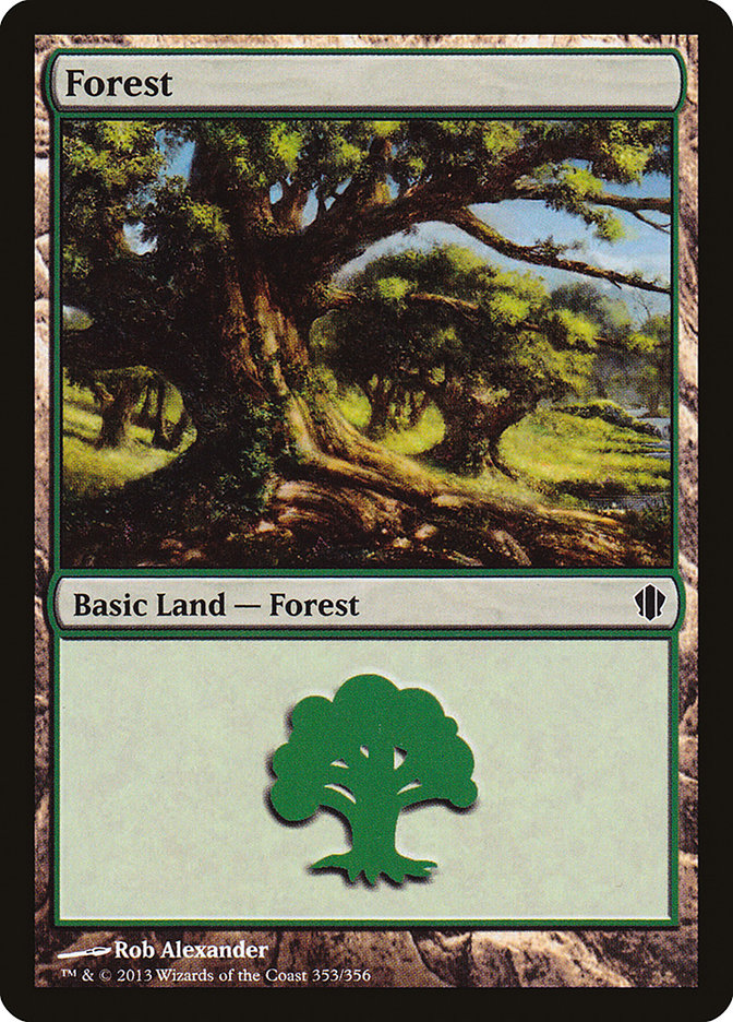 Forest (353) - Commander 2013 (C13)