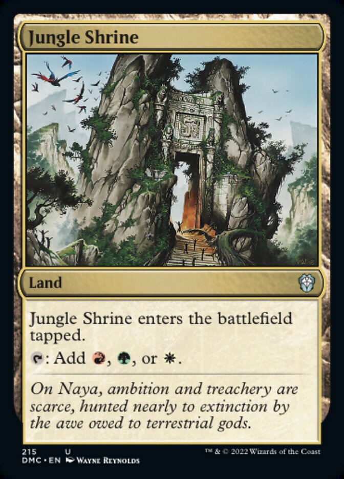 Jungle Shrine - Dominaria United Commander (DMC)