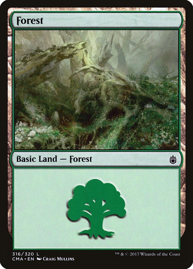 Forest (316) - Commander Anthology (CMA)