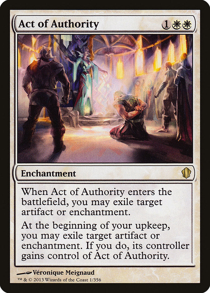 Act of Authority - Commander 2013 (C13)